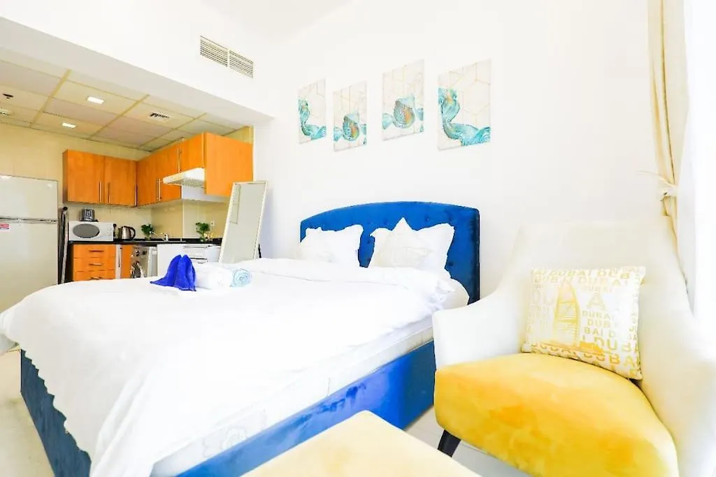 公寓 Elegant Studio With Marina View 迪拜 阿拉伯联合酋长国